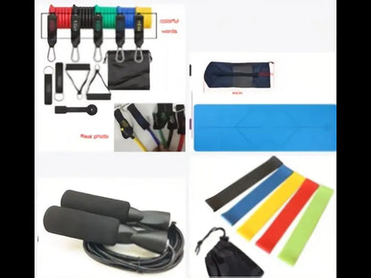 Fitness elastic resistance band