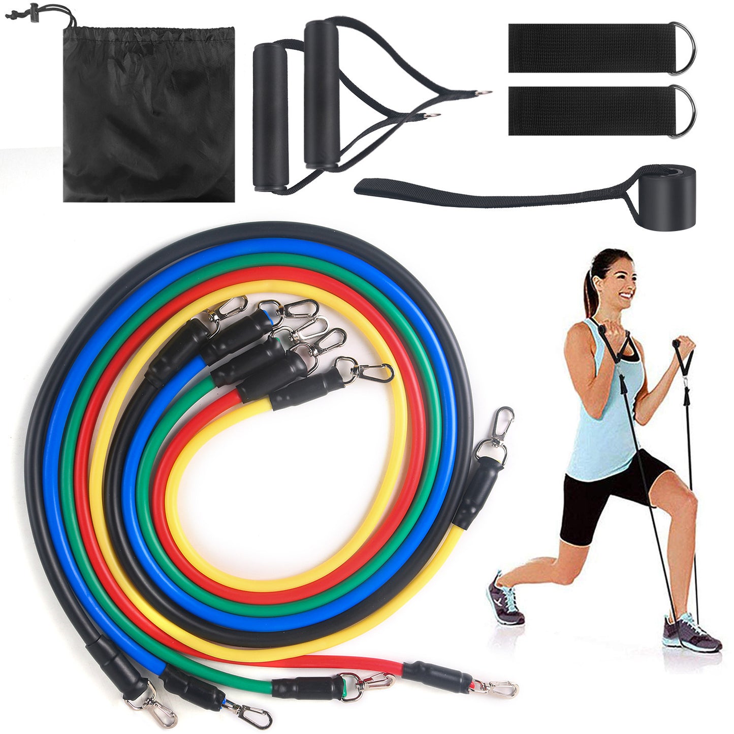 Elastic Fitness Resistance BandOverview:
 
 - Made of the highest quality and eco-friendly natural latex which is extremely durable, and bands will maintain their resistance for a long time.
 
 - Health & FitnessesdeepeeEsdeepeeElastic Fitness Resistance BandElastic Fitness Resistance Band