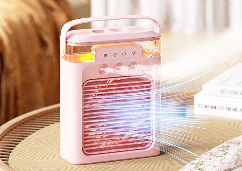 Humidifier Air CoolerProduct information:
 
 Noise: below 36dB (including)
 
 Power type: USB
 
 Color: white, pink, green, blue, black
 
 Whether to use USB: Yes
 
 Motor type: brushlesSummer Cooling FanesdeepeeEsdeepeeHumidifier Air CoolerHumidifier Air Cooler