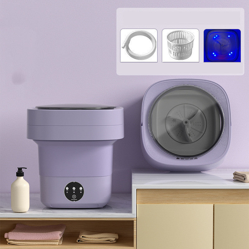 Foldable washing machine