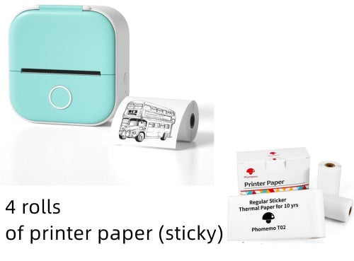 Mini bluetooth thermal printer