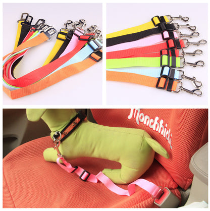 Fixed Strap Polyester Dog LeashOverview：
 
 
 - EASY TO USE
 
 Simply clip one end of the seatbelt onto your pet's harness. Next, secure the other end into a seatbelt slot like you would a regularDog accessoriesesdeepeeEsdeepeeFixed Strap Polyester Dog LeashFixed Strap Polyester Dog Leash