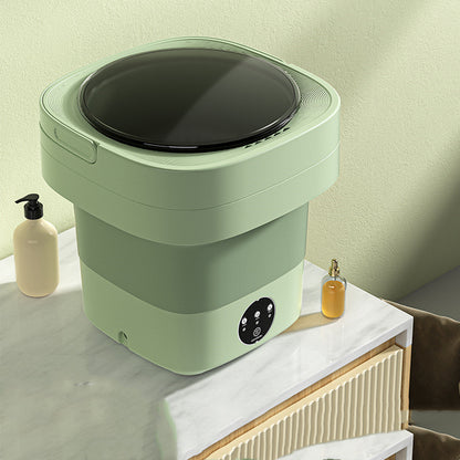 Foldable washing machine