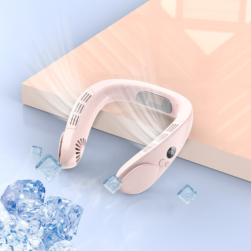 Summer Portable Neck CoolerProduct information:
 


 Leaf material: leafless
 
 Shape: U-shaped neck
 
 Switch type: piano button
 
 Color: classic white, girl pink, navy, white, sapphire, pinGadgetsesdeepeeEsdeepeeSummer Portable Neck CoolerSummer Portable Neck Cooler