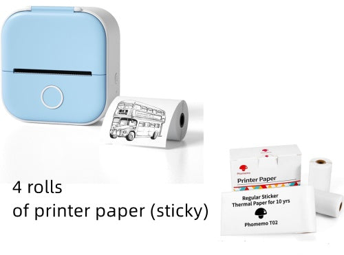 Mini bluetooth thermal printer