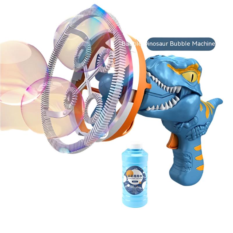 Blue Electric Bubble Gun - Safe and Fun Bubble Blower Toy for Outdoor Play