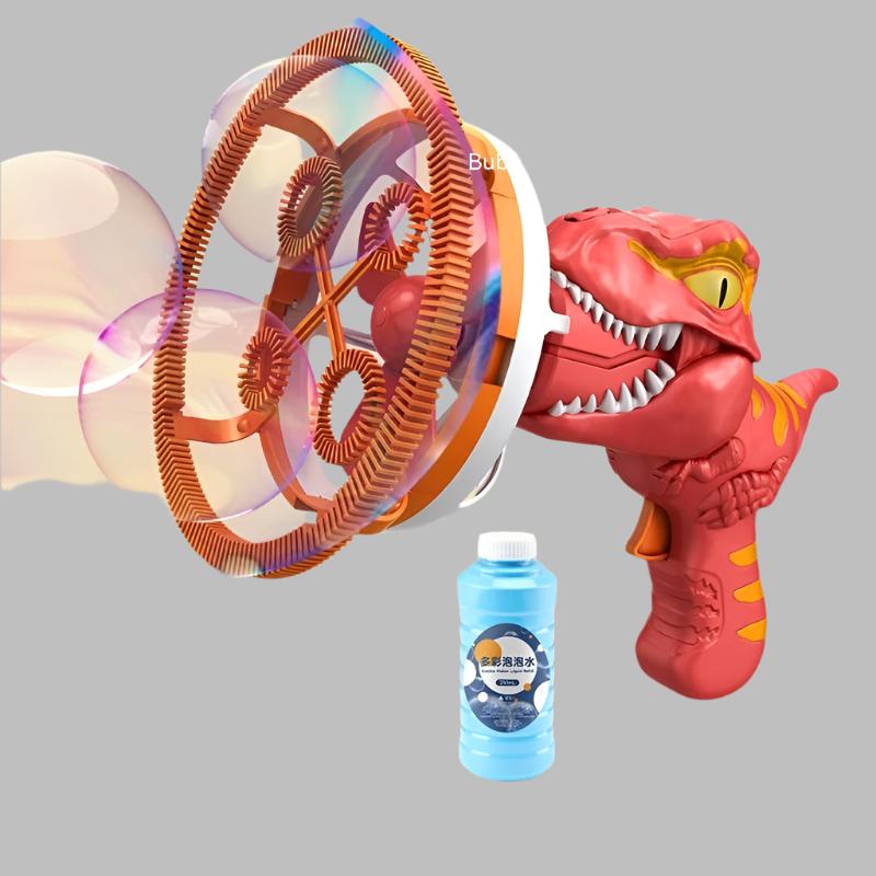 Red Electric Bubble Gun - Safe and Fun Bubble Blower Toy for Outdoor Play