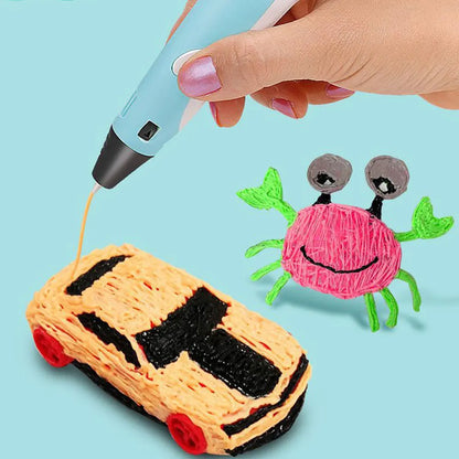 Children's 3d Printing Pen Brush Toy Set