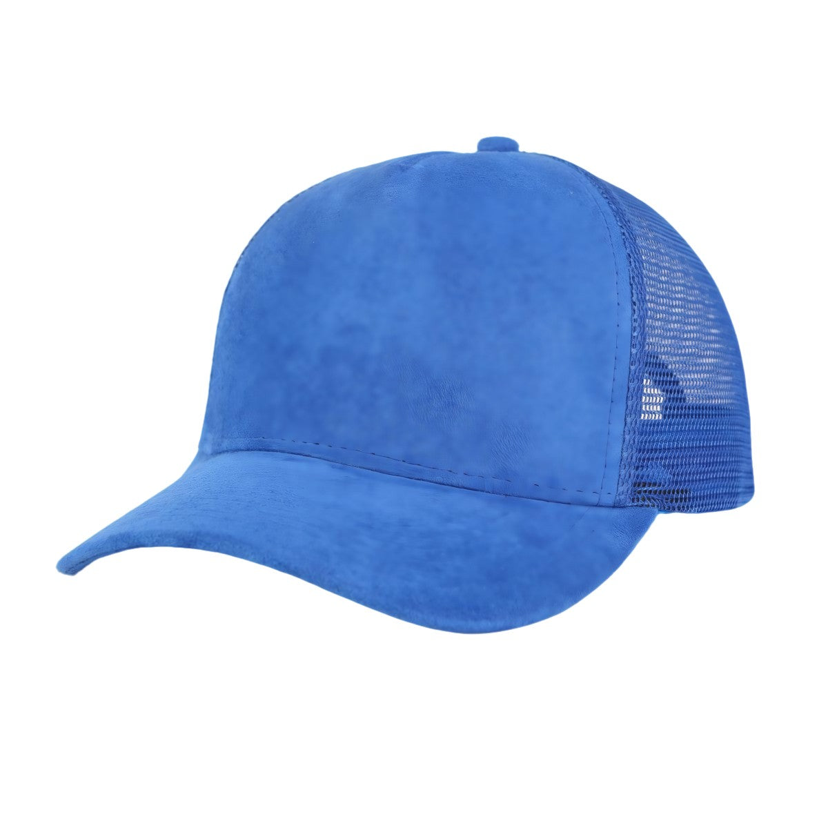 Retro suede baseball cap