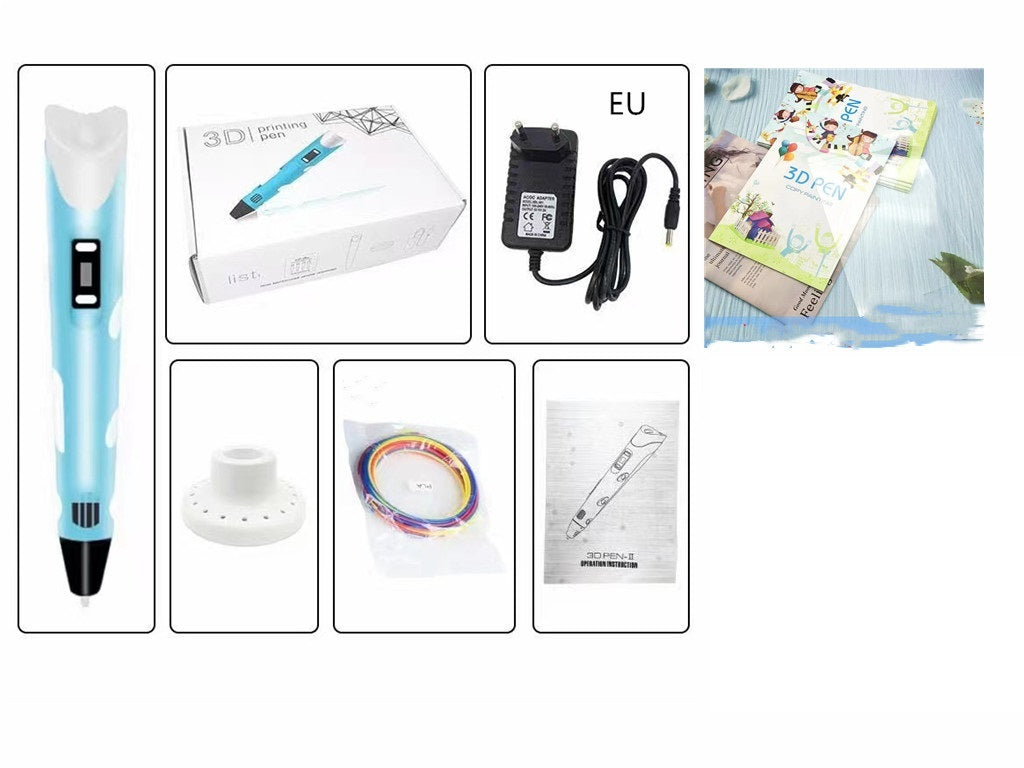 Children's 3d Printing Pen Brush Toy Set