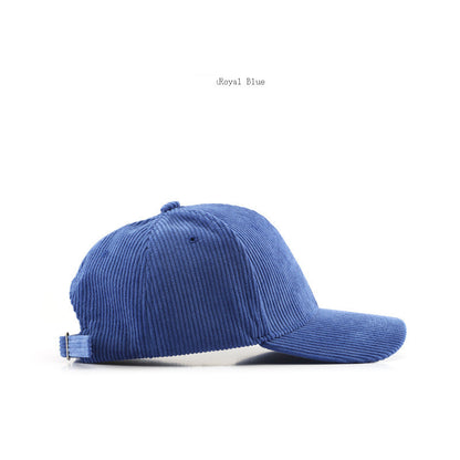 Women's Corduroy Solid Color Curved Brim CapProduct Information:
 


 Product Category: Baseball Cap
 
 Applicable gender: female
 
 Material: Corduroy
 
 Style: all-match
 
 Weaving method: satin
 
 ProcessinClothingesdeepeeEsdeepeeCorduroy Solid Color Curved Brim CapCorduroy Solid Color Curved Brim Cap