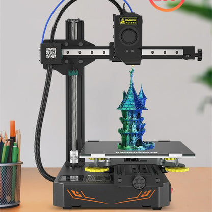 Two-wire Gauge Small-size 3d Printer