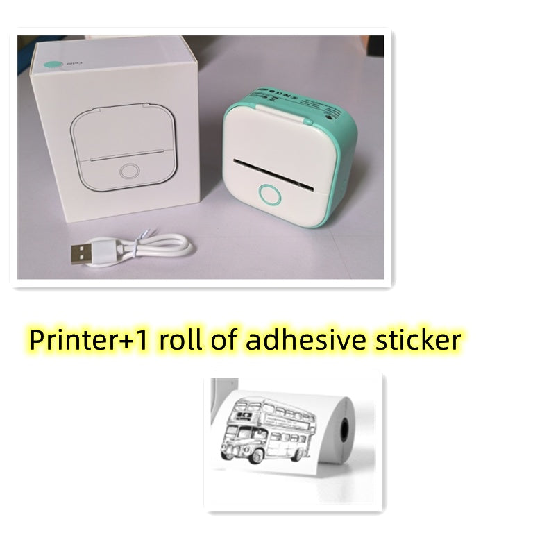 Mini bluetooth thermal printer