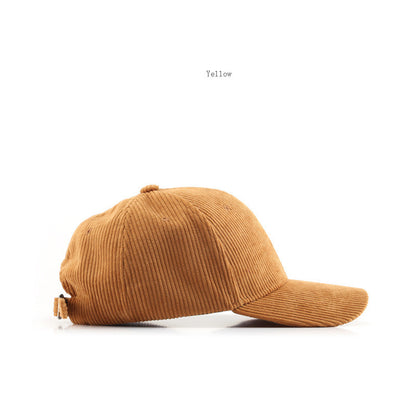 Women's Corduroy Solid Color Curved Brim CapProduct Information:
 


 Product Category: Baseball Cap
 
 Applicable gender: female
 
 Material: Corduroy
 
 Style: all-match
 
 Weaving method: satin
 
 ProcessinClothingesdeepeeEsdeepeeCorduroy Solid Color Curved Brim CapCorduroy Solid Color Curved Brim Cap