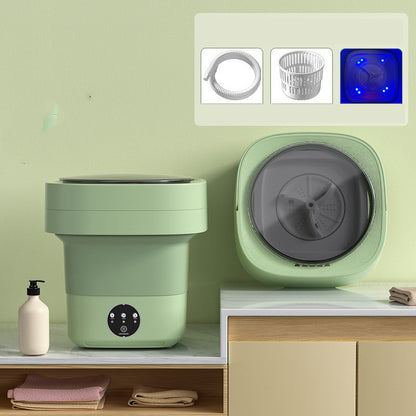 Foldable washing machine