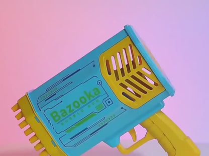 Bubble toy gun with 69 holes